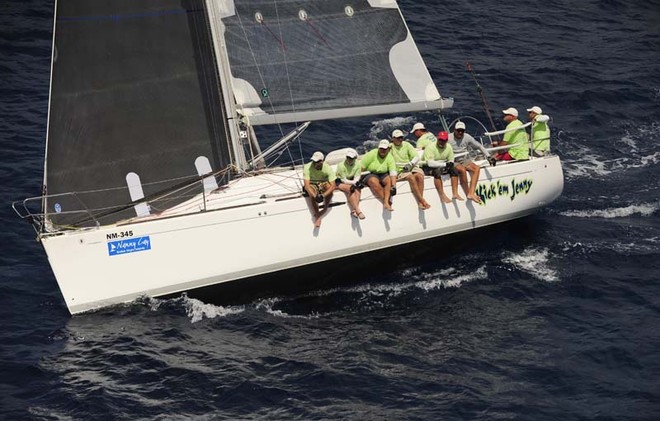 Ian Hope-Ross’ Kick ’em Jenny from St Martin win Class 5 - BVI Spring Regatta and Sailing Festival 2012 © Todd VanSickle / BVI Spring Regatta http://www.bvispringregatta.org